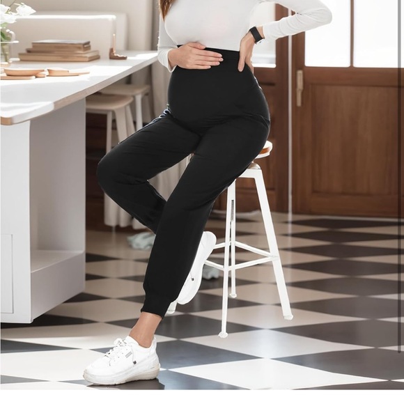 Maternity scrub jogger pants - Picture 2 of 6